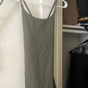 Halara xs everyday dress - green, new with tags